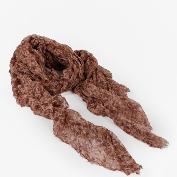 Brunello Cucinelli Accessories - *SOLD* Brunello Cucinelli Sheer Cashmere Abstract Print Scarf